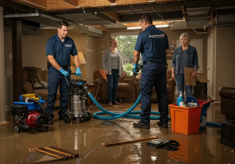 Basement Water Extraction and Removal Techniques process in Lyons, KS